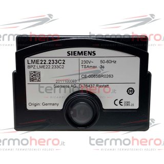 Siemens LME22.233C2 - Apparecchiatura Quadro Comando e Controllo Bruciatori Gas ex LME22.233A2