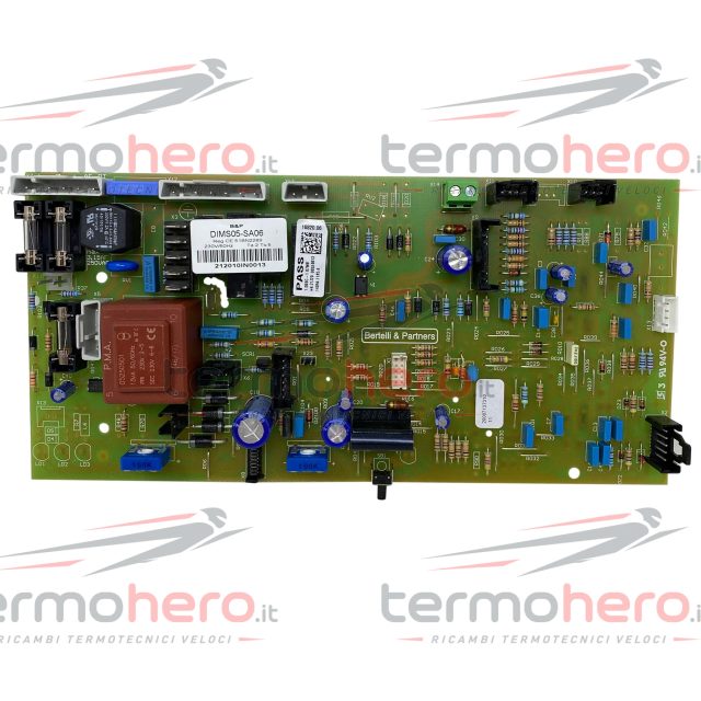 Scheda DIMS05-SA06 con LCD per caldaia Savio Biasi M110 BI1955102