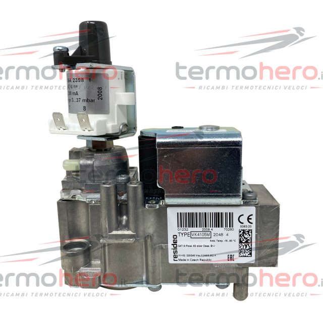 Valvola gas Honeywell VK4105M2048 per caldaie Hermann serie Spazio H022001677