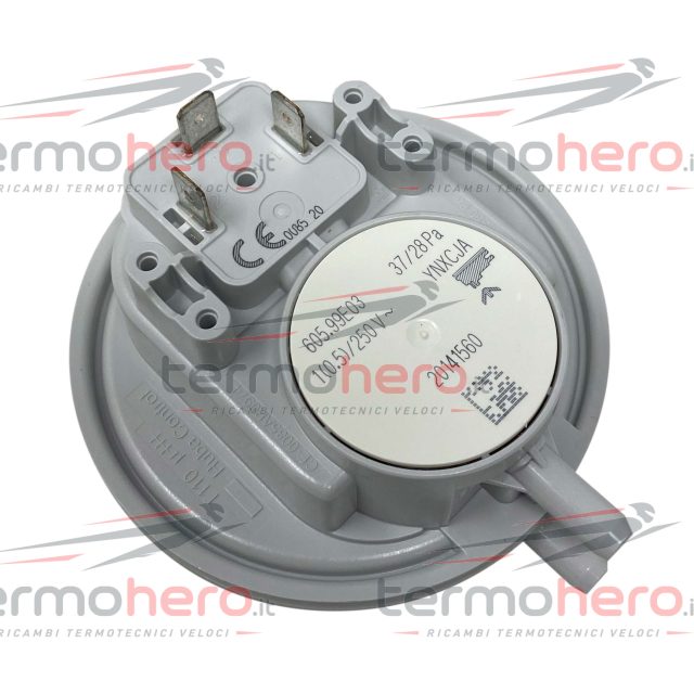 Pressostato aria fumi 37/28 Pa per caldaie Beretta Green e Mysmart 20143726