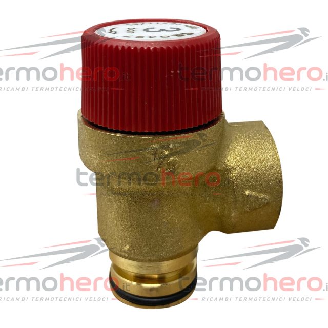 Valvola di sicurezza per caldaie Ariston Aco, Microgenus, Modula, Next, One, Trend e Uno 65103222 ex 997088
