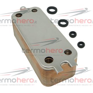 Scambiatore a 24 piastre per caldaie Buderus Logamax e Logamax Plus 87167719870