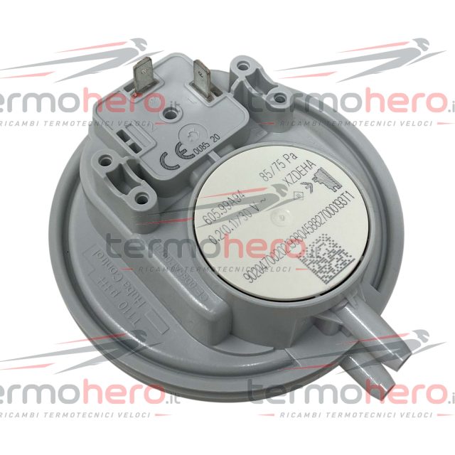 Pressostato aria fumi 85/75 Pa per caldaie Hermann Saunier Duval Themis Condens 0020123080