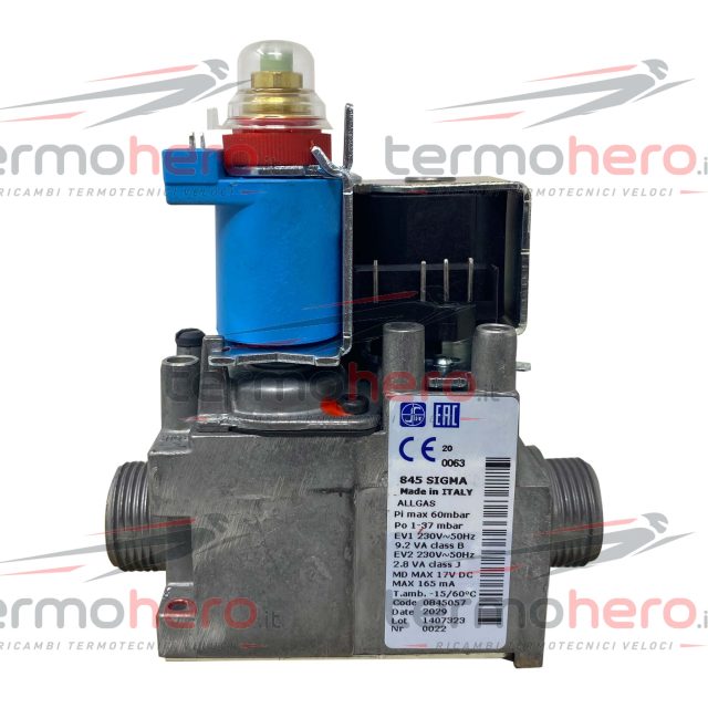 Valvola gas SIT 845057 per caldaie Arca Aeterna, Dea, Pixel e altre serie compatibili