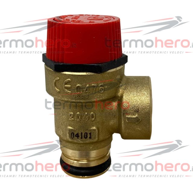 Valvola di sicurezza 3 Bar per caldaie Baxi Duo-Tec, Eco, Luna e Prime 710109400