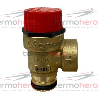 Valvola di sicurezza 3 Bar per caldaie Baxi Duo-Tec, Eco, Luna e Prime 710109400