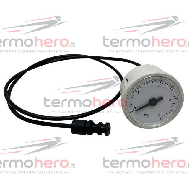Manometro idrometro con attacco rapido per caldaie Radiant 65-00311 ex 25-00363