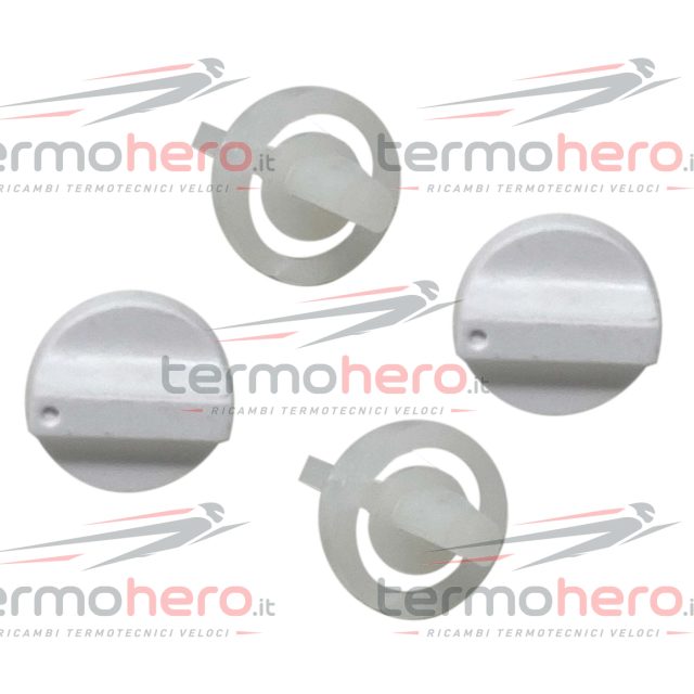 Kit manopole con adattatori per caldaie Unical Alkon09, Eve05, X e XK 95310679