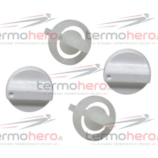 Kit manopole con adattatori per caldaie Unical Alkon09, Eve05, X e XK 95310679