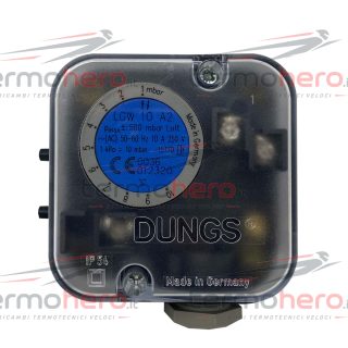 Riello 3007444 - Pressostato Aria Dungs LGW10 A2 per Bruciatore