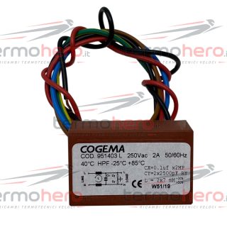 Filtro antidisturbo COGEMA 951403 per caldaie Immergas Extra 17542
