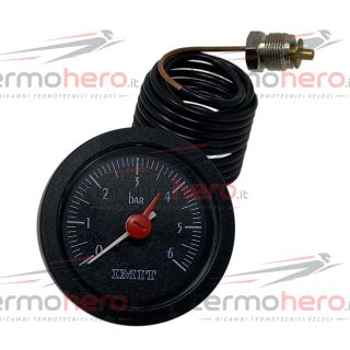 Manometro idrometro D52 per caldaie Hermann Acquaplus, Compact, Master e Laser H048001121