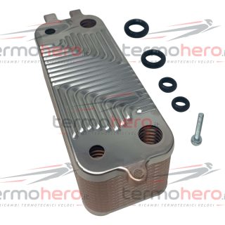 Scambiatore a 24 piastre per caldaie Buderus Logamax Plus GB172 e GB172i 87186402310