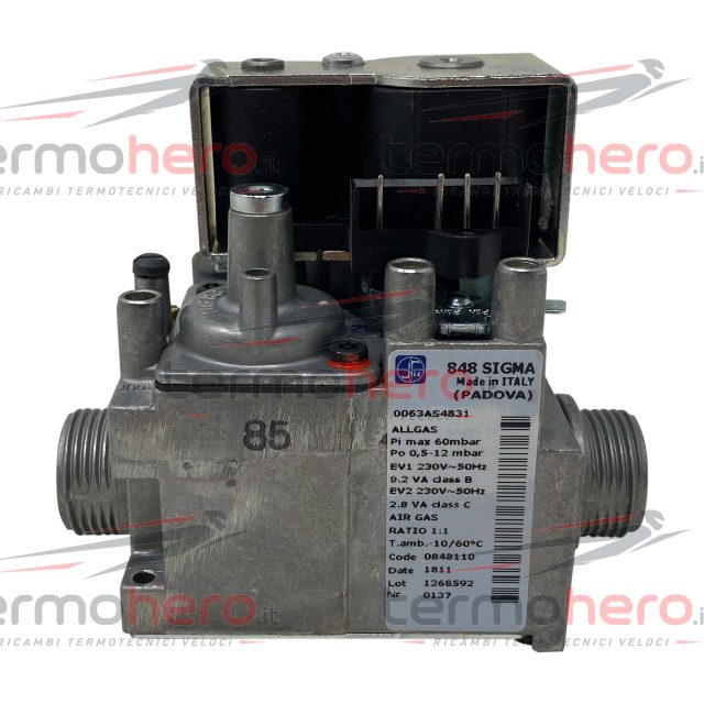 Valvola gas SIT 848110 per caldaie Savio Biasi BI1293104
