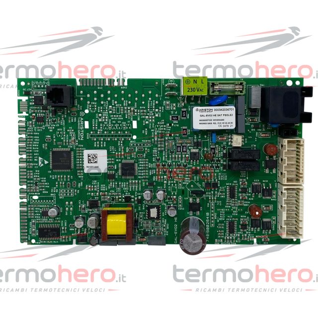 Scheda elettronica per caldaie Chaffoteaux CX Green EU2, Inoa Green EU2 e Inoa S 6500891500