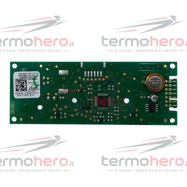 Scheda di controllo HMI-MED-UP NFC per scaldabagno Ariston Shape SHP ECO EVO V/5 EU 65153333