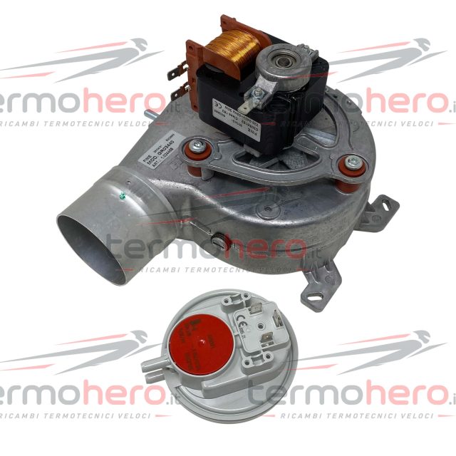 Ventilatore GR03440 con pressostato per caldaie Immergas Extra @CS e Extra @TF 3024290 ex 1018962