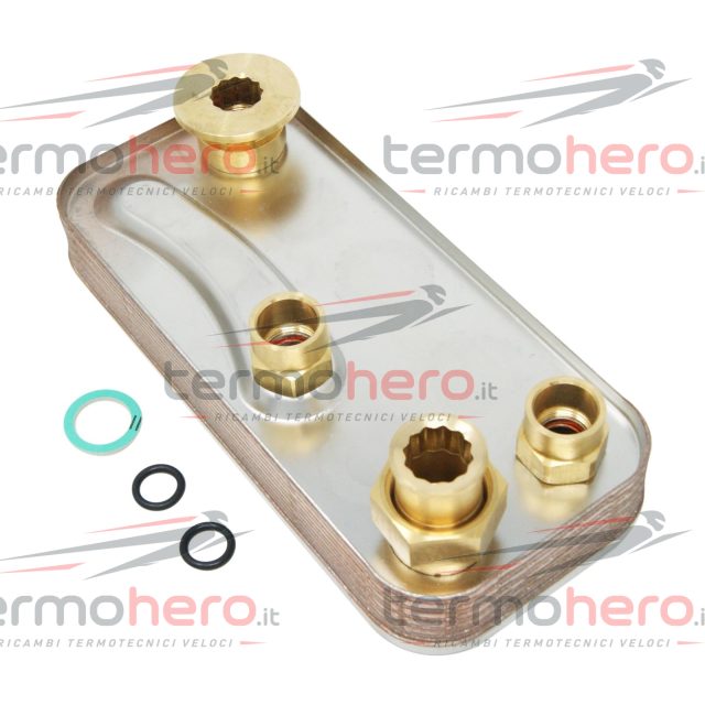 Scambiatore Sanitario Junkers 87161429000 12 Piastre per Novastar JC 24-2