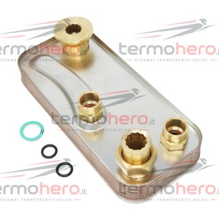 Scambiatore Sanitario Junkers 87161429000 12 Piastre per Novastar JC 24-2