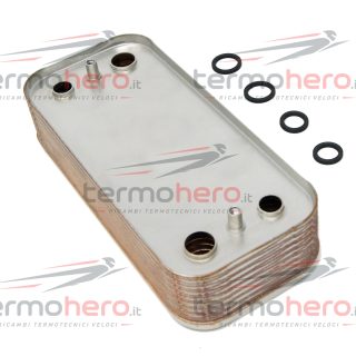 Scambiatore Sanitario Immergas 16 Piastre 1019649 / 1023087 per Eolo e Nike
