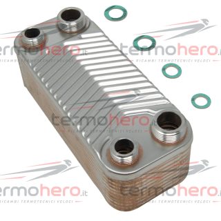 Scambiatore Sanitario Beretta R10022302 20 Piastre per Super Exclusive Micro e Micromix