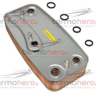 Scambiatore Sanitario Sime 6281522 14 Piastre per Dewy Zip, Format, Metro e Murelle