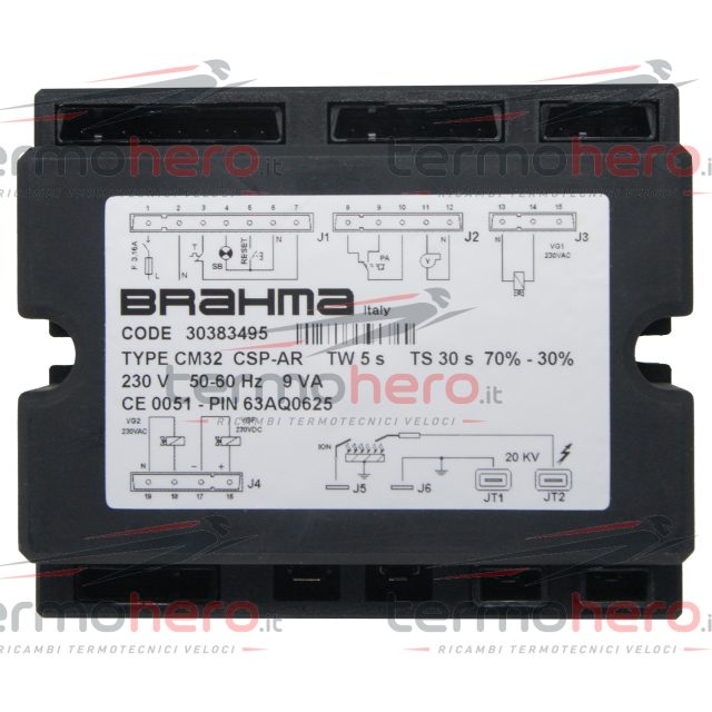 Scheda BRAHMA CM32 CSP-AR Sime 30383495 - Ex 30383485