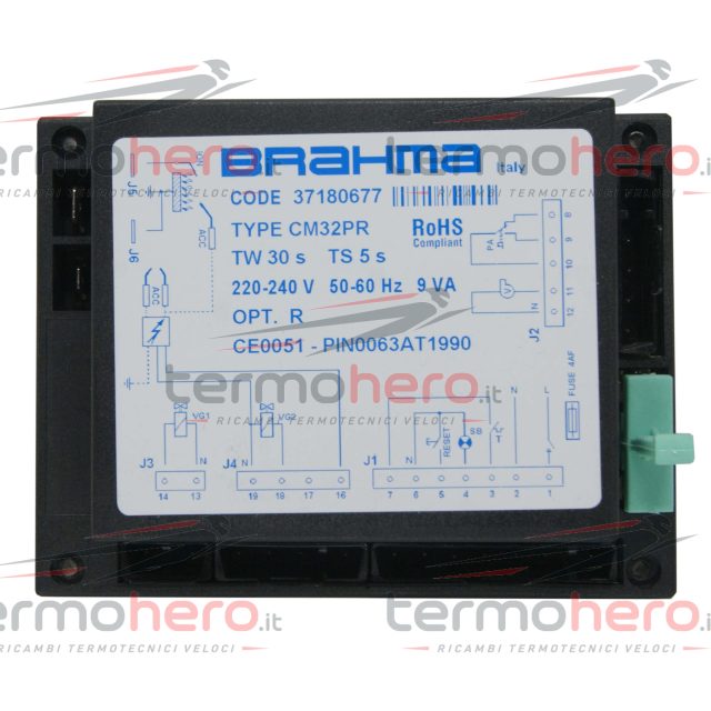 Scheda BRAHMA CM32PR 37180677 per Robur