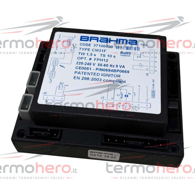 Scheda BRAHMA CM31F per Caldaie Immergas Extra, Eolo Maior e Zeus Maior