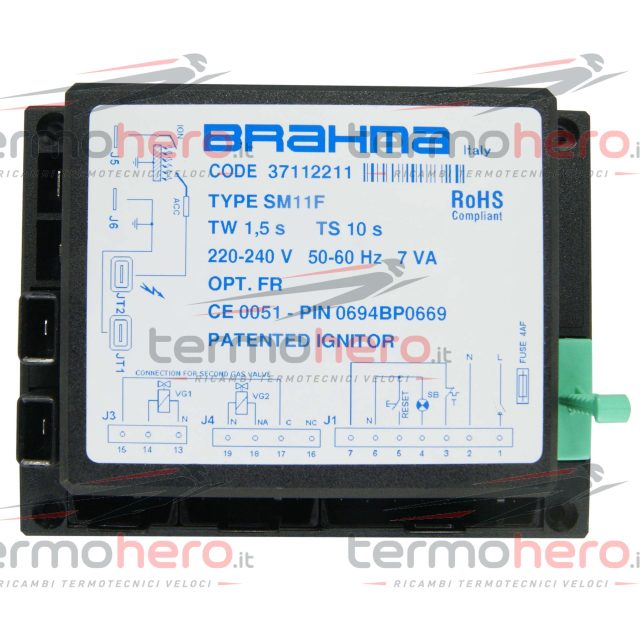 Scheda BRAHMA SM11F 37112211