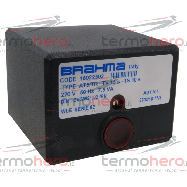 Scheda Apparecchiatura Accensione BRAHMA AT5/TR 18022502