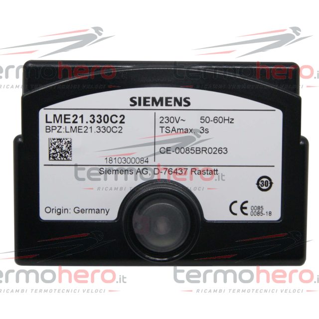 Scheda Accensione Siemens LME21.330C2 per Bruciatori a Gas