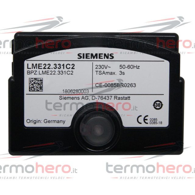 Scheda Siemens LME22.331C2 per Bruciatori Gas