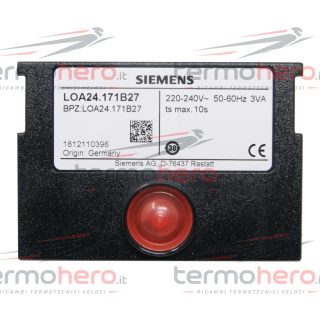 Scheda Accensione Siemens LOA24.171B27 per Bruciatori