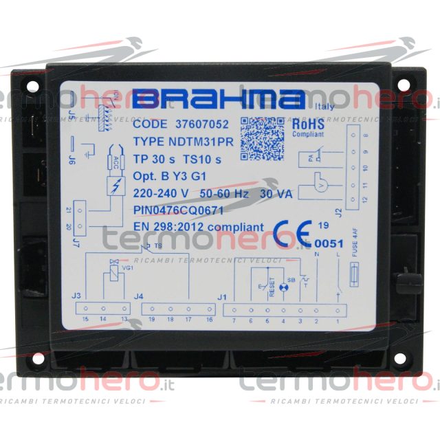 Brahma NDTM31PR 37607052 - Scheda Accensione