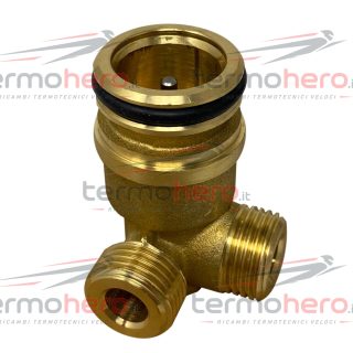 Unical 95000097 - Valvola Tre Vie con Testina Termostatica
